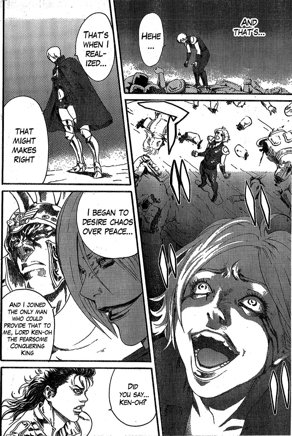 Soukoku no Garou - Hokuto no Ken Rei Gaiden Chapter 0.2 page 23 - Chapter 0.2: Special: The Graceful Avenger, Part 2
