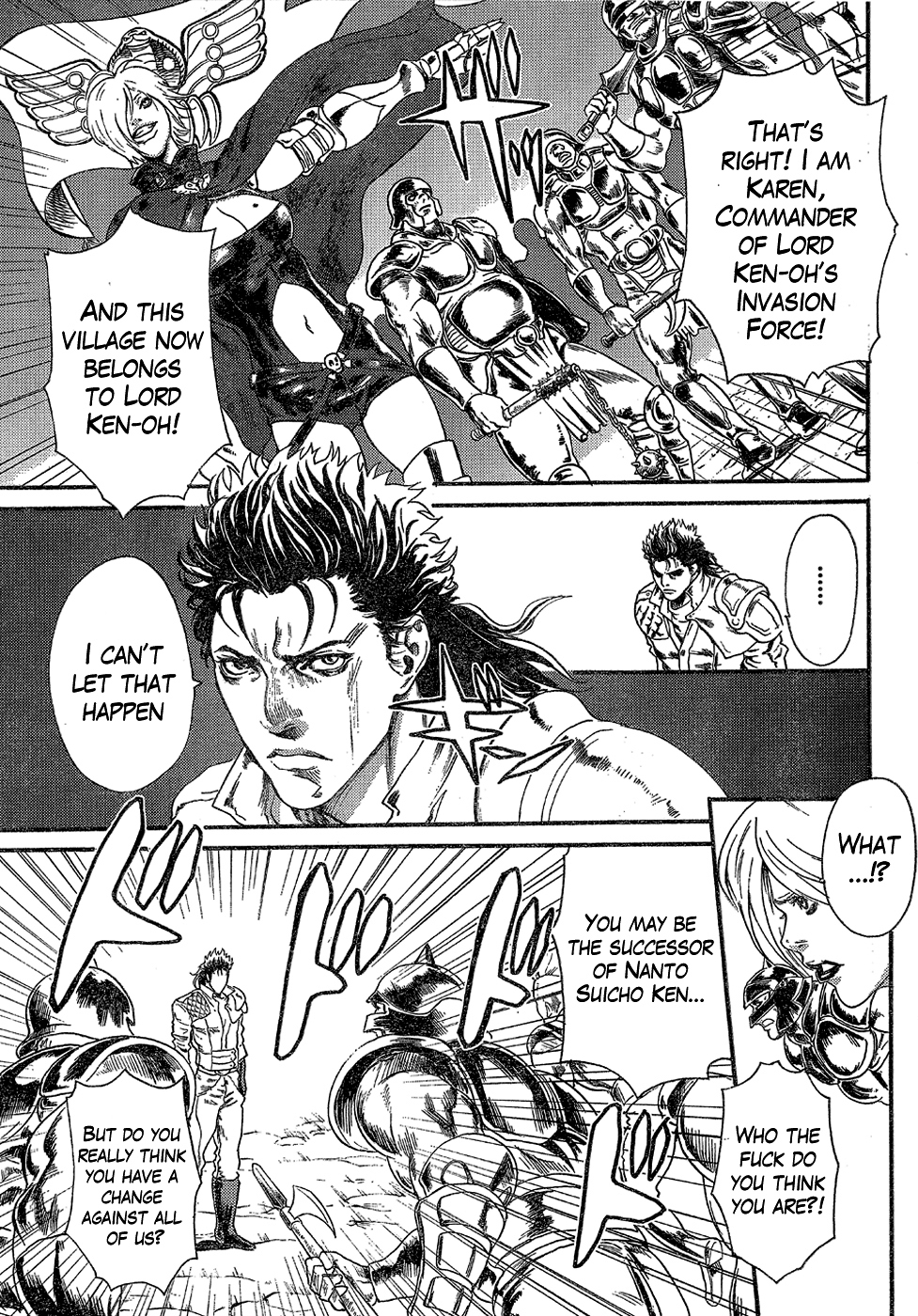 Soukoku no Garou - Hokuto no Ken Rei Gaiden Chapter 0.2 page 24 - Chapter 0.2: Special: The Graceful Avenger, Part 2