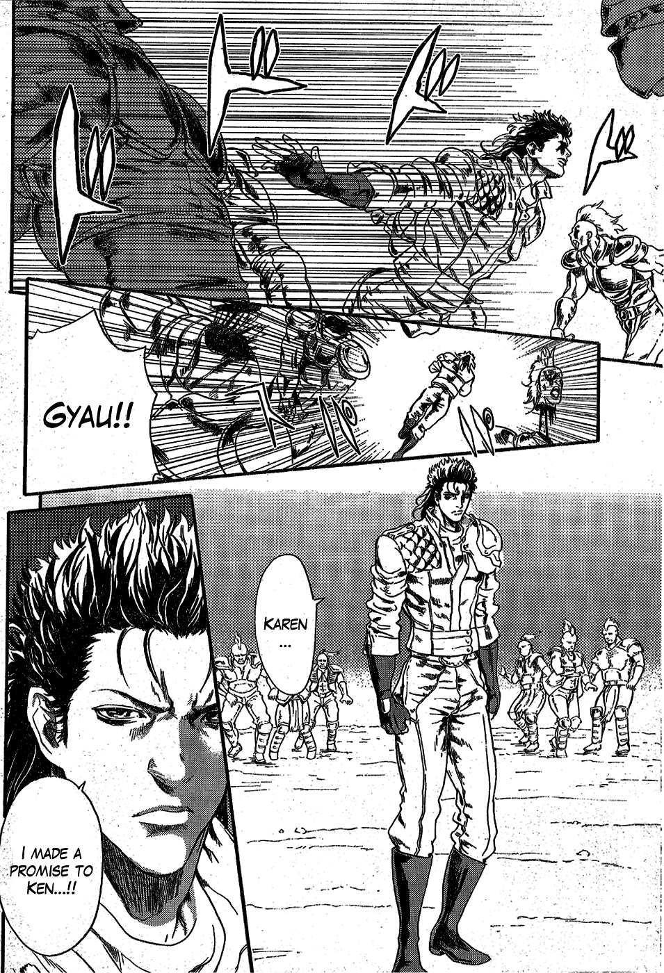 Soukoku no Garou - Hokuto no Ken Rei Gaiden Chapter 0.2 page 25 - Chapter 0.2: Special: The Graceful Avenger, Part 2