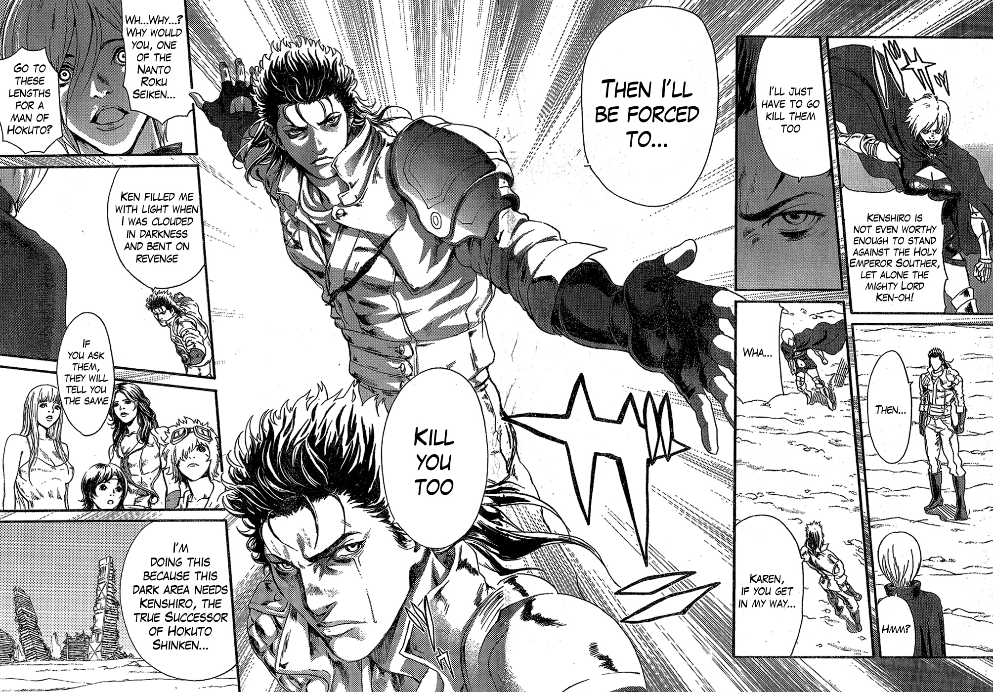 Soukoku no Garou - Hokuto no Ken Rei Gaiden Chapter 0.2 page 27 - Chapter 0.2: Special: The Graceful Avenger, Part 2