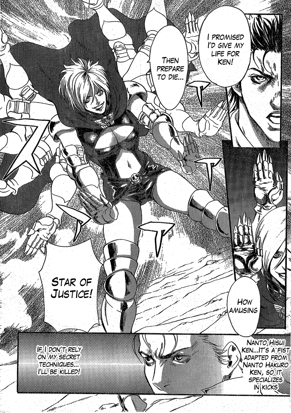 Soukoku no Garou - Hokuto no Ken Rei Gaiden Chapter 0.2 page 28 - Chapter 0.2: Special: The Graceful Avenger, Part 2