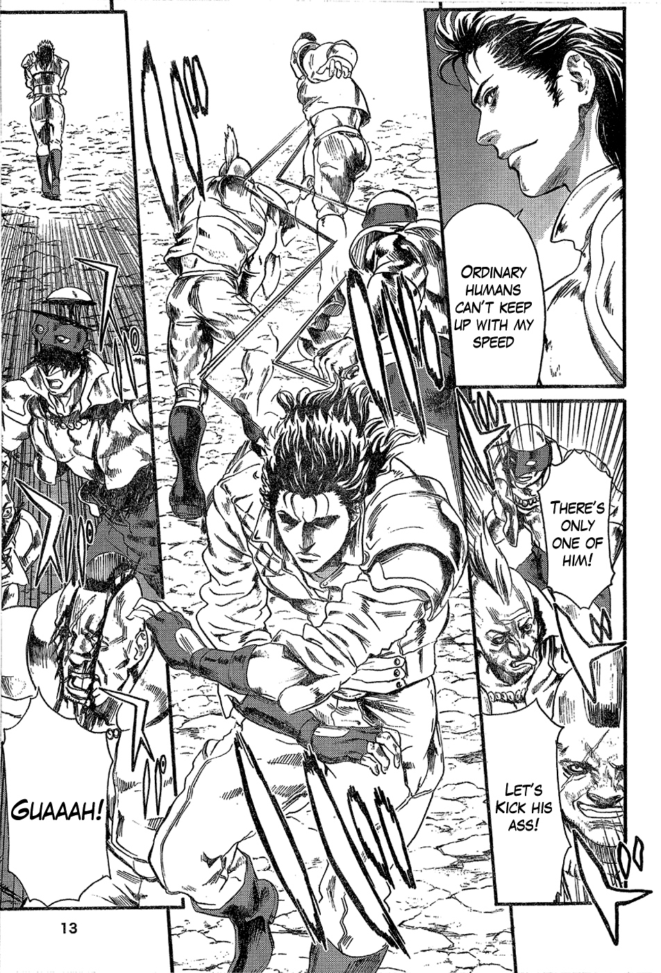 Soukoku no Garou - Hokuto no Ken Rei Gaiden Chapter 0.2 page 7 - Chapter 0.2: Special: The Graceful Avenger, Part 2