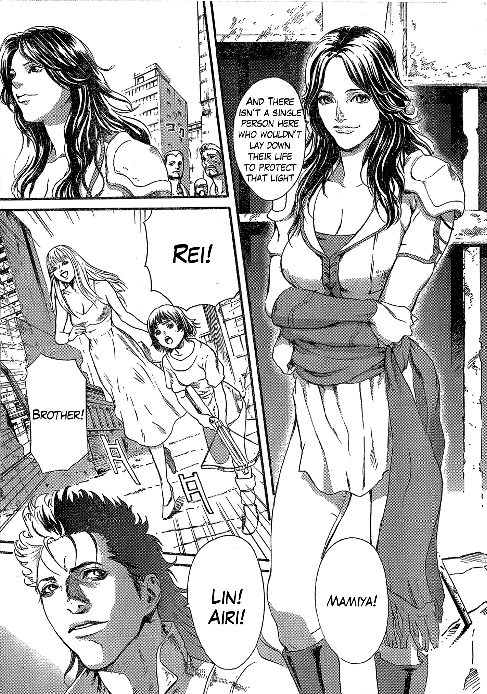 Soukoku no Garou - Hokuto no Ken Rei Gaiden Chapter 0.2 page 9 - Chapter 0.2: Special: The Graceful Avenger, Part 2