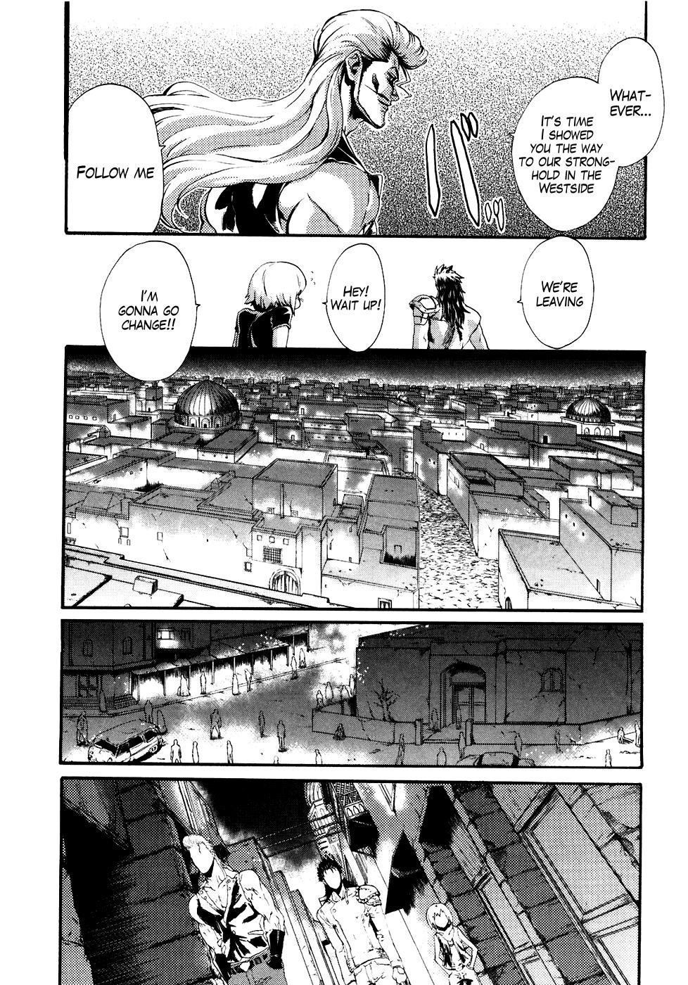 Soukoku no Garou - Hokuto no Ken Rei Gaiden Chapter 13 page 15 - Chapter 13: Fist of the Peacock