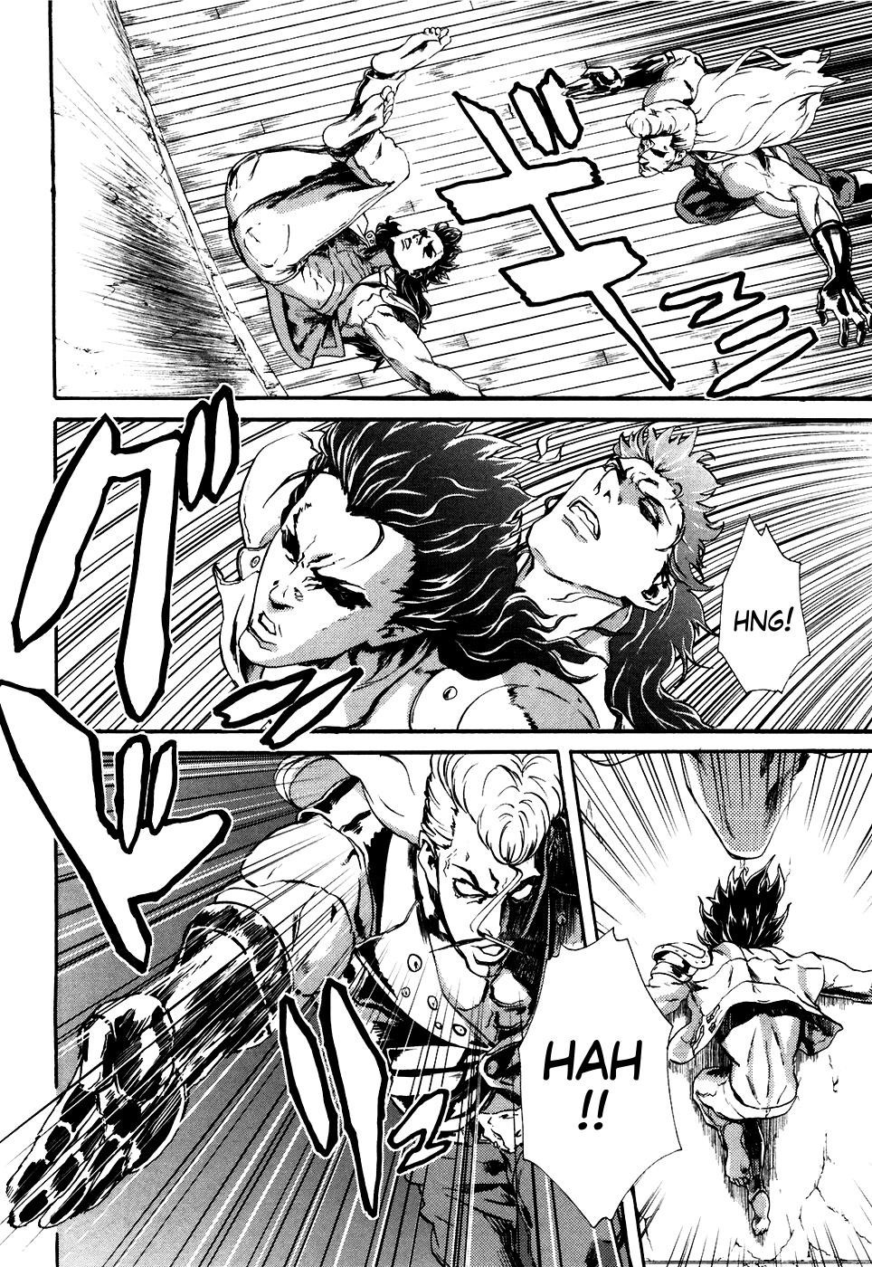 Soukoku no Garou - Hokuto no Ken Rei Gaiden Chapter 13 page 9 - Chapter 13: Fist of the Peacock