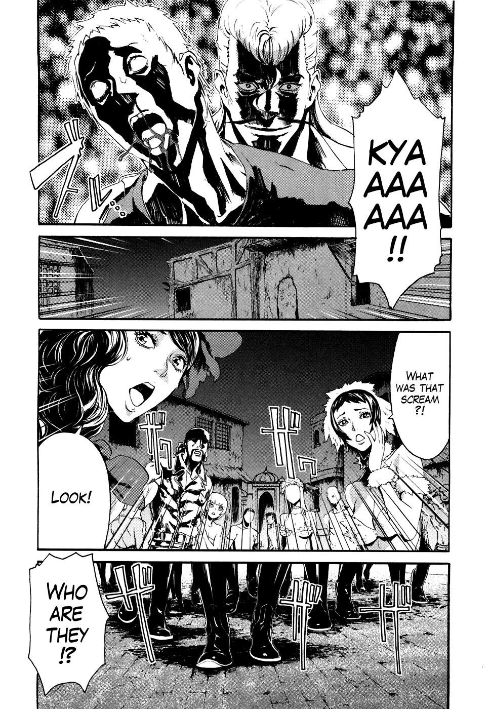 Soukoku no Garou - Hokuto no Ken Rei Gaiden Chapter 14 page 10 - Chapter 14: A Beacon of Tyranny