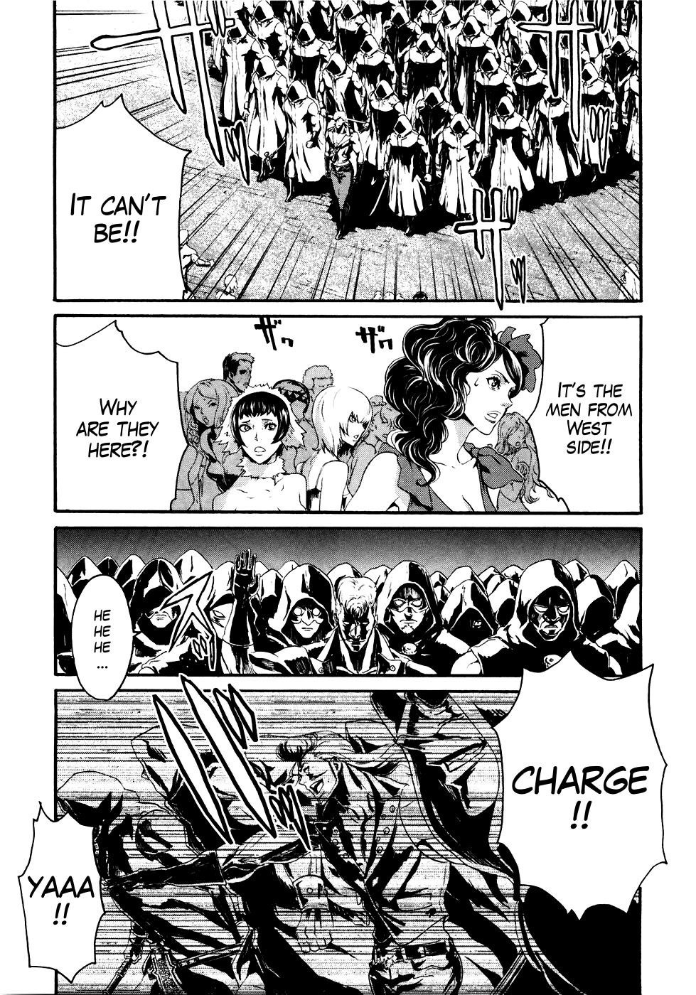 Soukoku no Garou - Hokuto no Ken Rei Gaiden Chapter 14 page 11 - Chapter 14: A Beacon of Tyranny