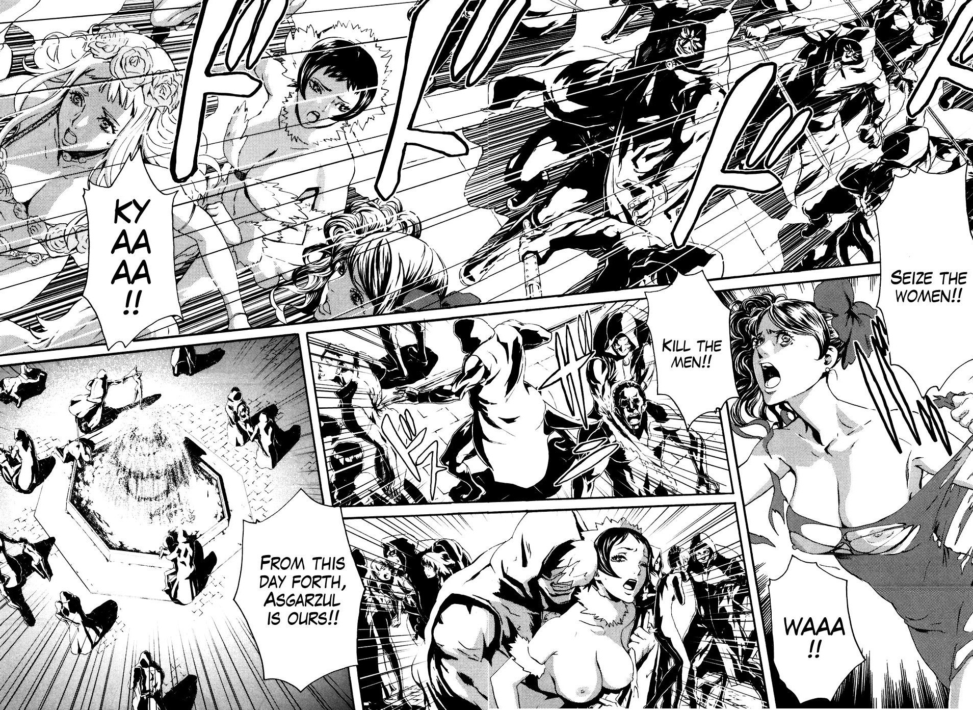 Soukoku no Garou - Hokuto no Ken Rei Gaiden Chapter 14 page 12 - Chapter 14: A Beacon of Tyranny