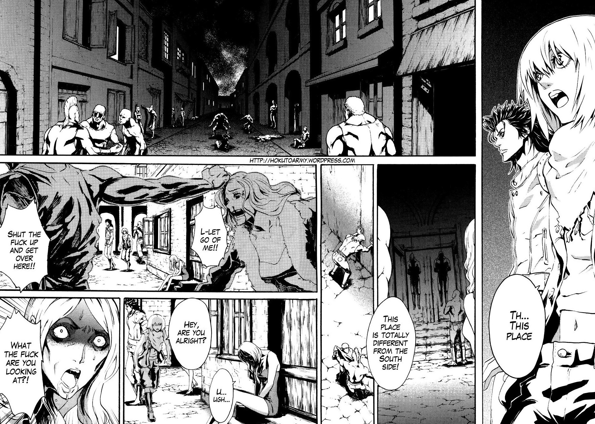 Soukoku no Garou - Hokuto no Ken Rei Gaiden Chapter 14 page 2 - Chapter 14: A Beacon of Tyranny