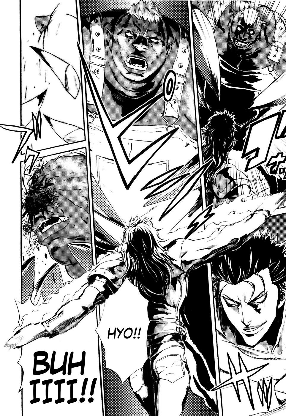 Soukoku no Garou - Hokuto no Ken Rei Gaiden Chapter 16 page 11 - Chapter 16: Captive