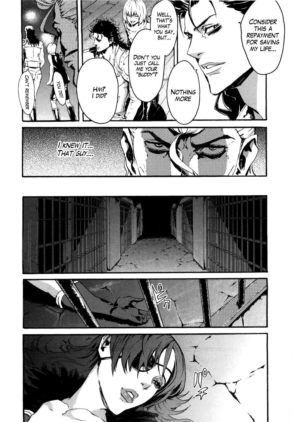 Soukoku no Garou - Hokuto no Ken Rei Gaiden Chapter 16 page 13 - Chapter 16: Captive