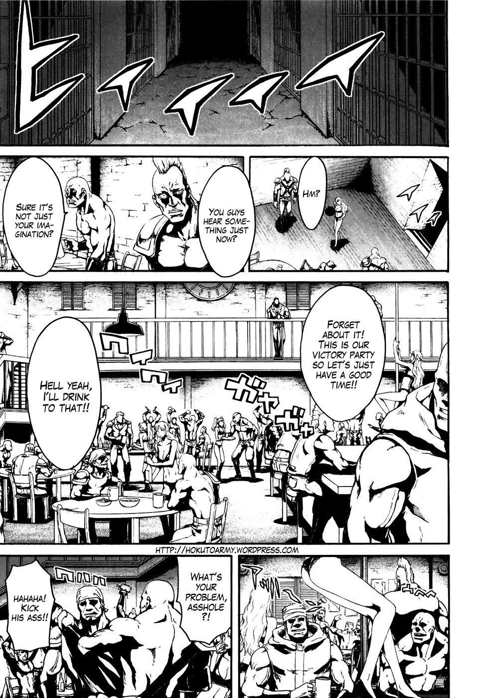 Soukoku no Garou - Hokuto no Ken Rei Gaiden Chapter 16 page 4 - Chapter 16: Captive