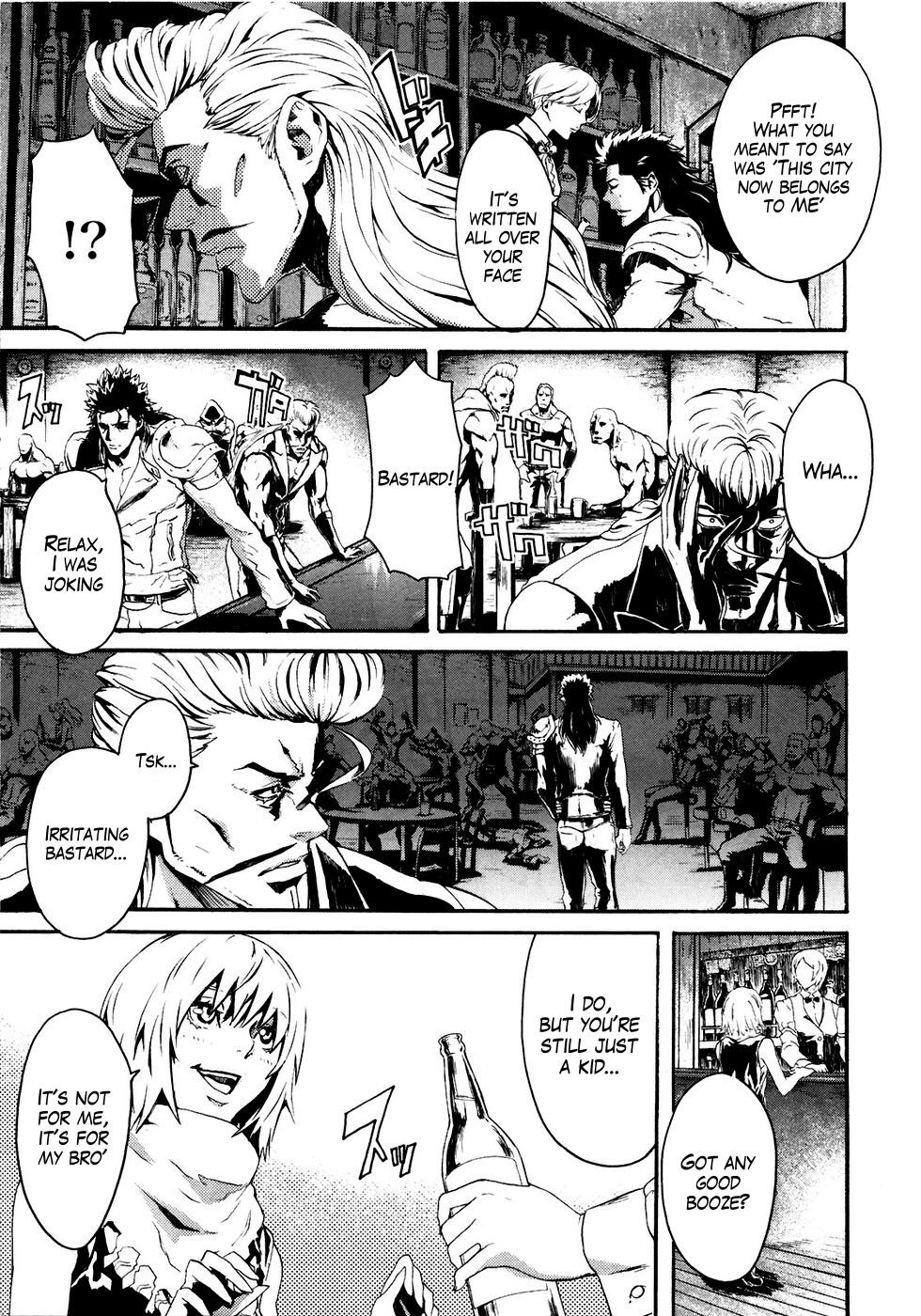 Soukoku no Garou - Hokuto no Ken Rei Gaiden Chapter 16 page 6 - Chapter 16: Captive