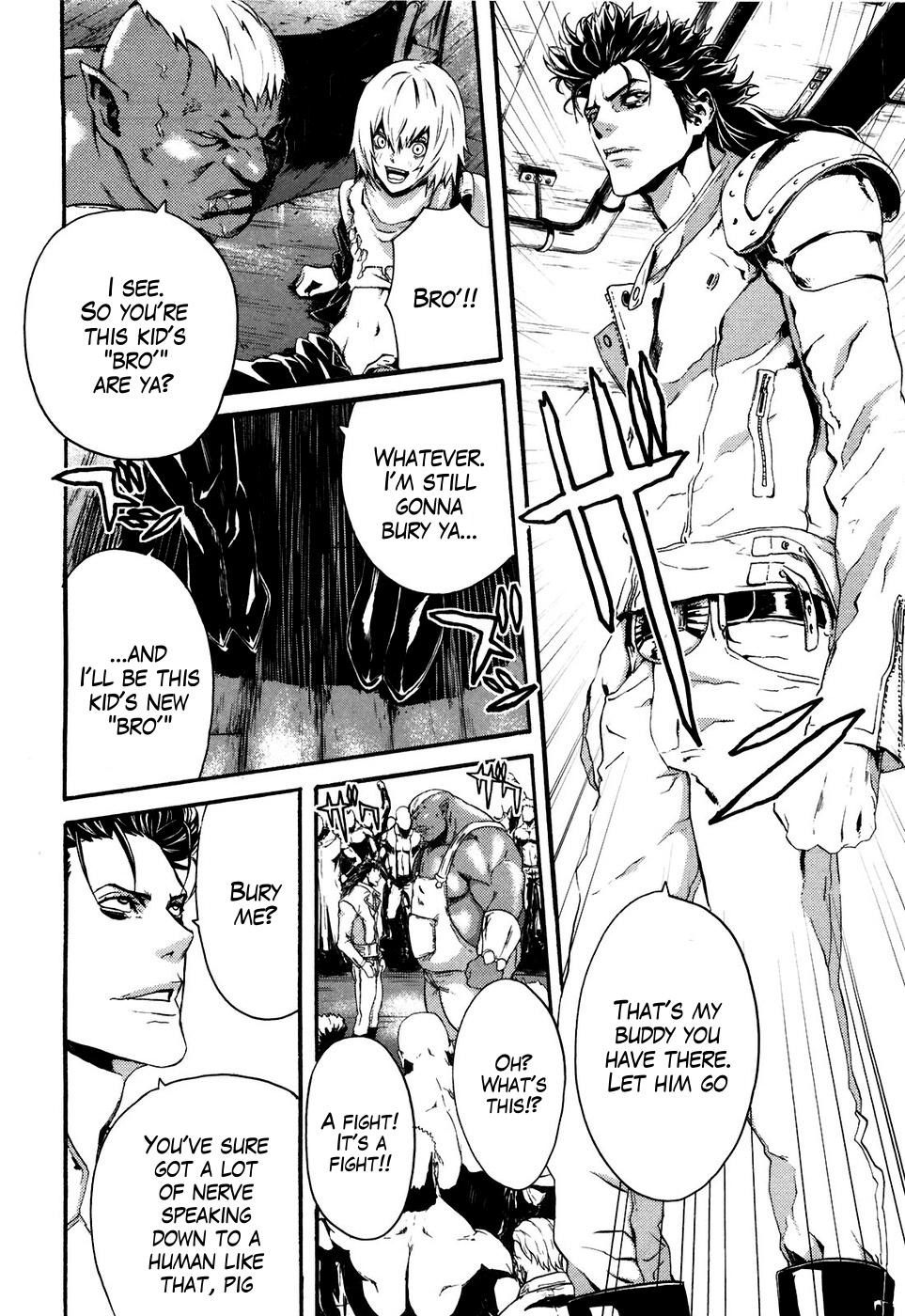 Soukoku no Garou - Hokuto no Ken Rei Gaiden Chapter 16 page 9 - Chapter 16: Captive