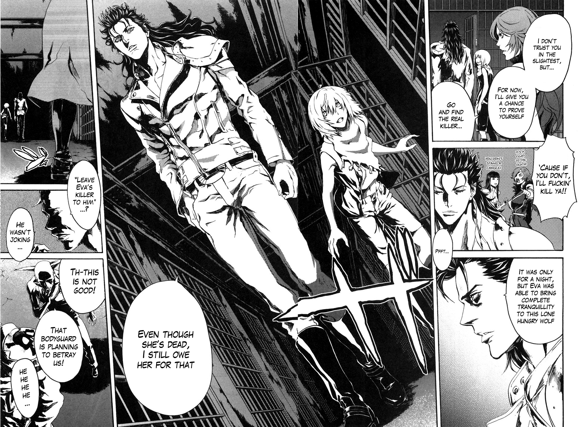 Soukoku no Garou - Hokuto no Ken Rei Gaiden Chapter 17 page 12 - Chapter 17: Maneuvering