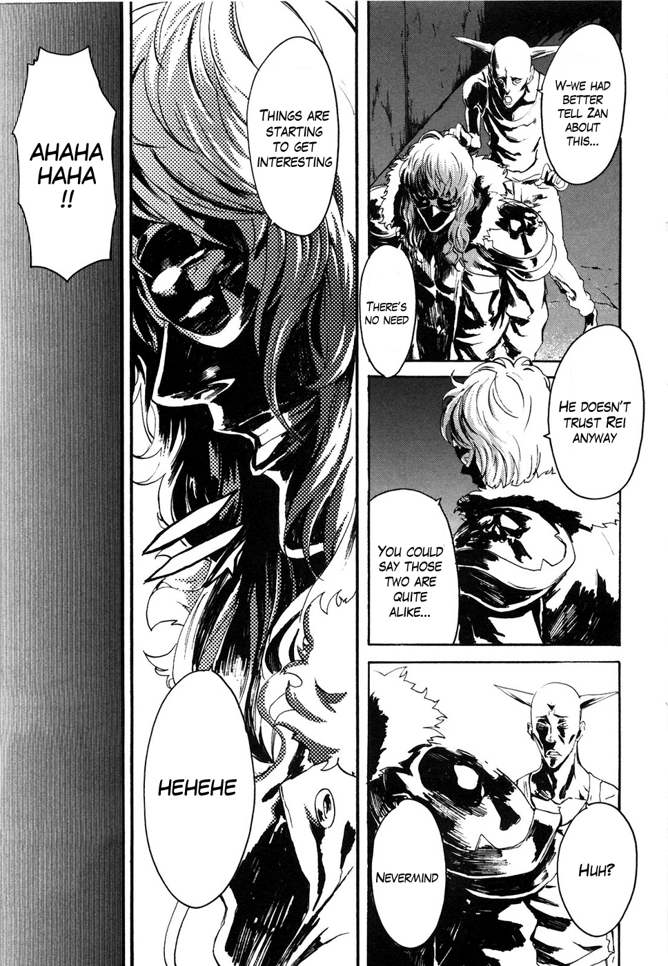 Soukoku no Garou - Hokuto no Ken Rei Gaiden Chapter 17 page 14 - Chapter 17: Maneuvering