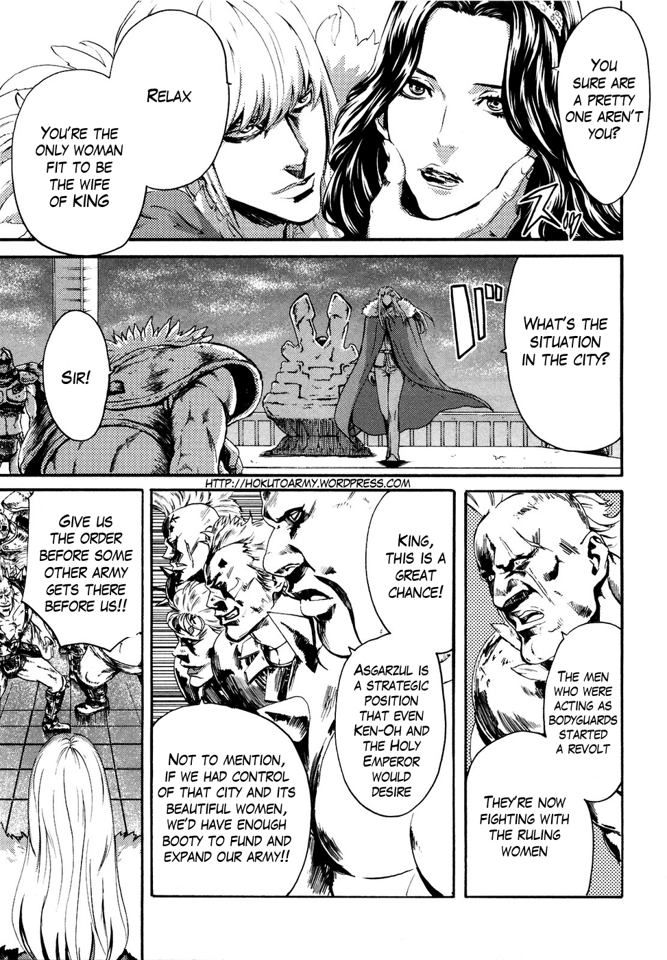 Soukoku no Garou - Hokuto no Ken Rei Gaiden Chapter 18 page 9 - Chapter 18: Undercurrents