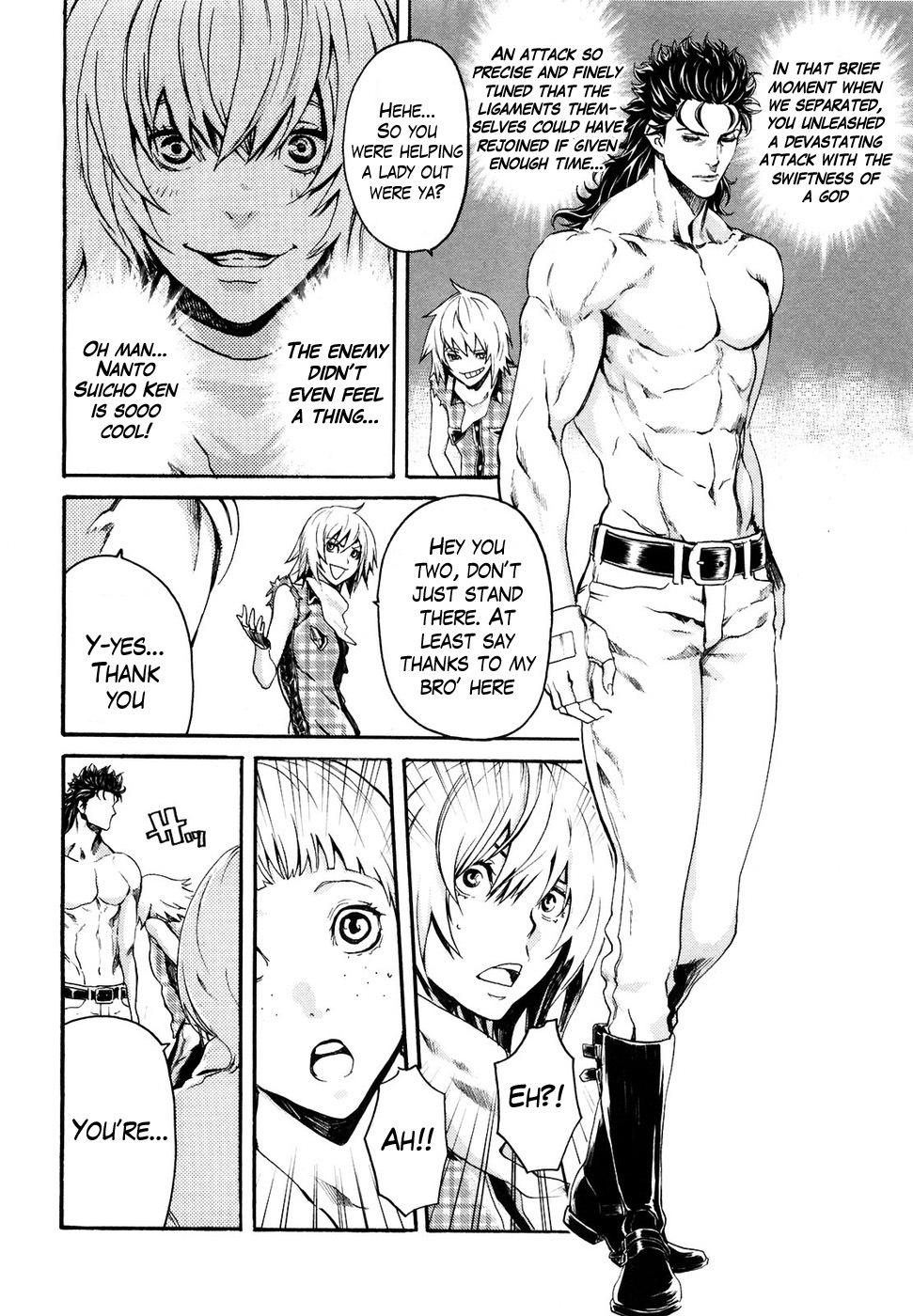Soukoku no Garou - Hokuto no Ken Rei Gaiden Chapter 19 page 16 - Chapter 19: The Chains of Karma