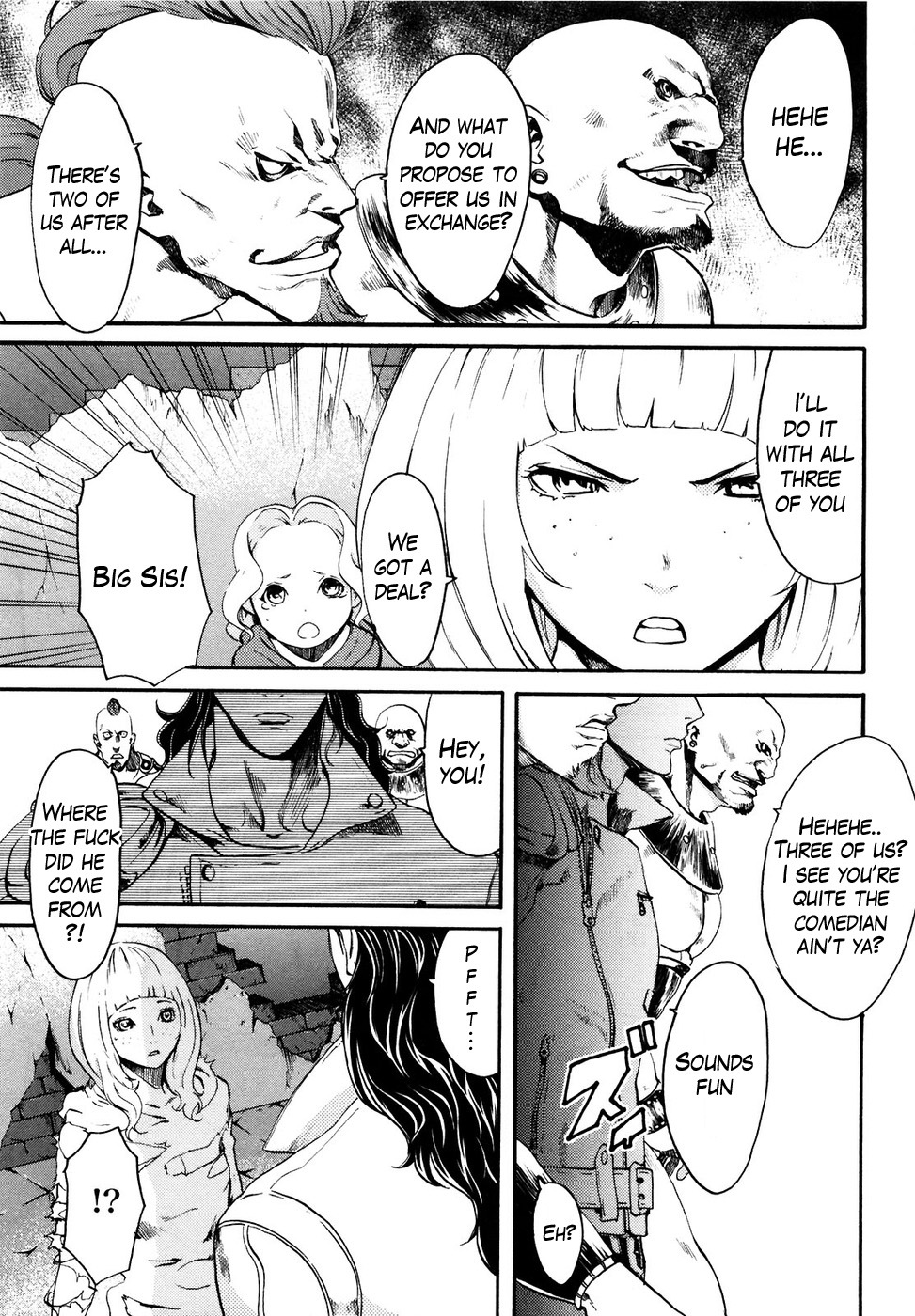 Soukoku no Garou - Hokuto no Ken Rei Gaiden Chapter 19 page 8 - Chapter 19: The Chains of Karma