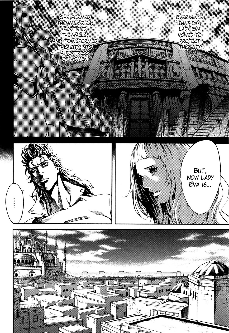 Soukoku no Garou - Hokuto no Ken Rei Gaiden Chapter 20 page 15 - Chapter 20: Return to the Womb