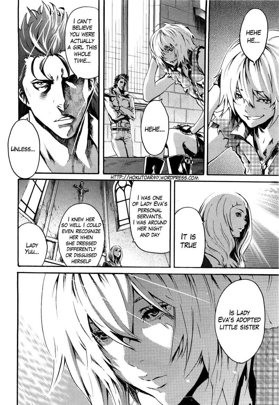 Soukoku no Garou - Hokuto no Ken Rei Gaiden Chapter 20 page 2 - Chapter 20: Return to the Womb