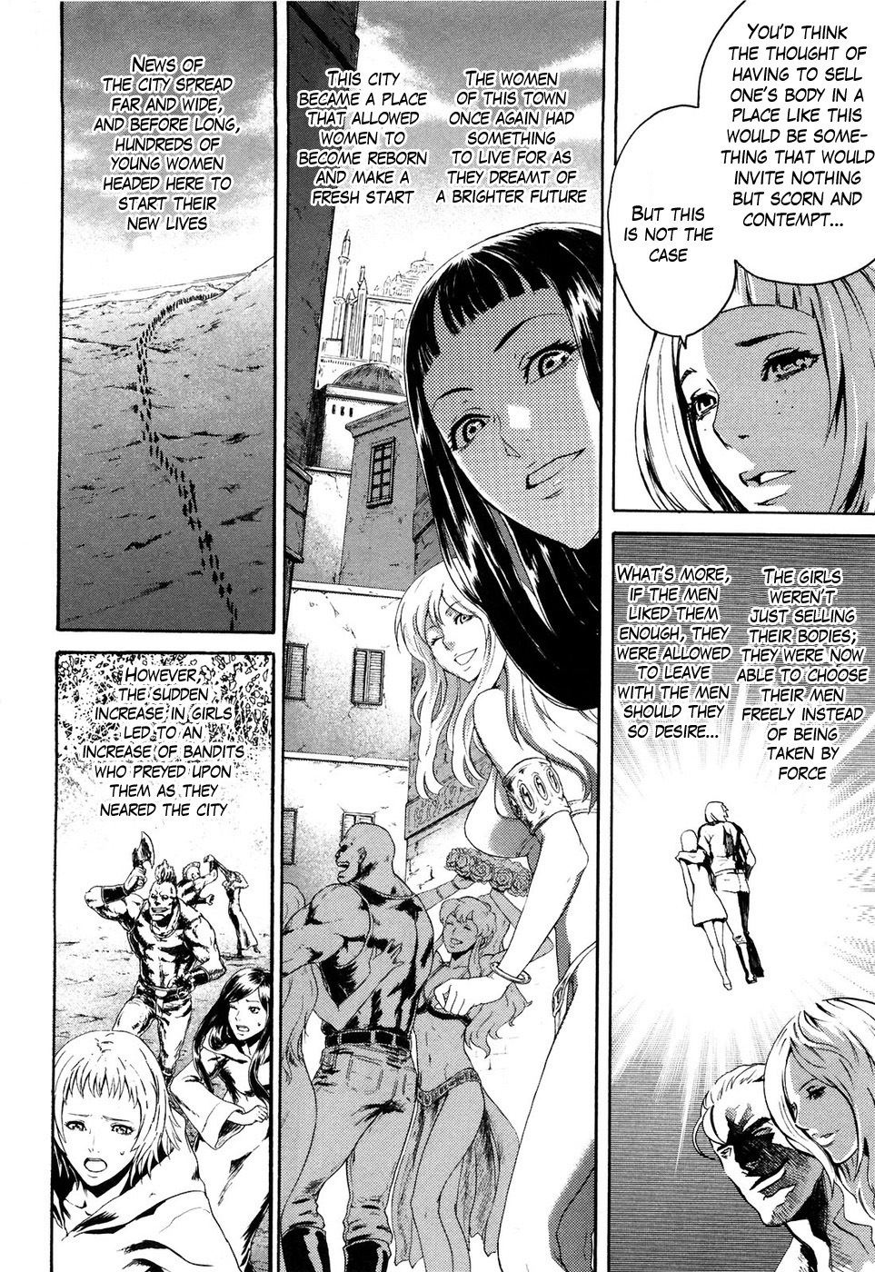 Soukoku no Garou - Hokuto no Ken Rei Gaiden Chapter 20 page 9 - Chapter 20: Return to the Womb