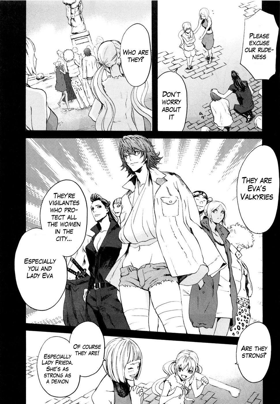 Soukoku no Garou - Hokuto no Ken Rei Gaiden Chapter 21 page 4 - Chapter 21: Strength