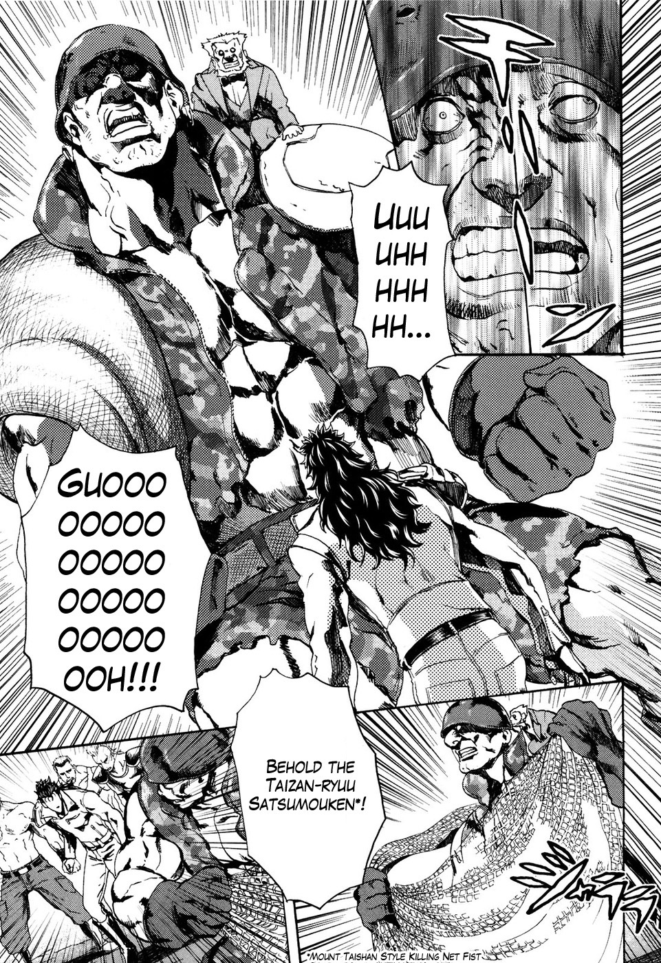 Soukoku no Garou - Hokuto no Ken Rei Gaiden Chapter 22 page 11 - Chapter 22: Caught in the Net of Lawlessness