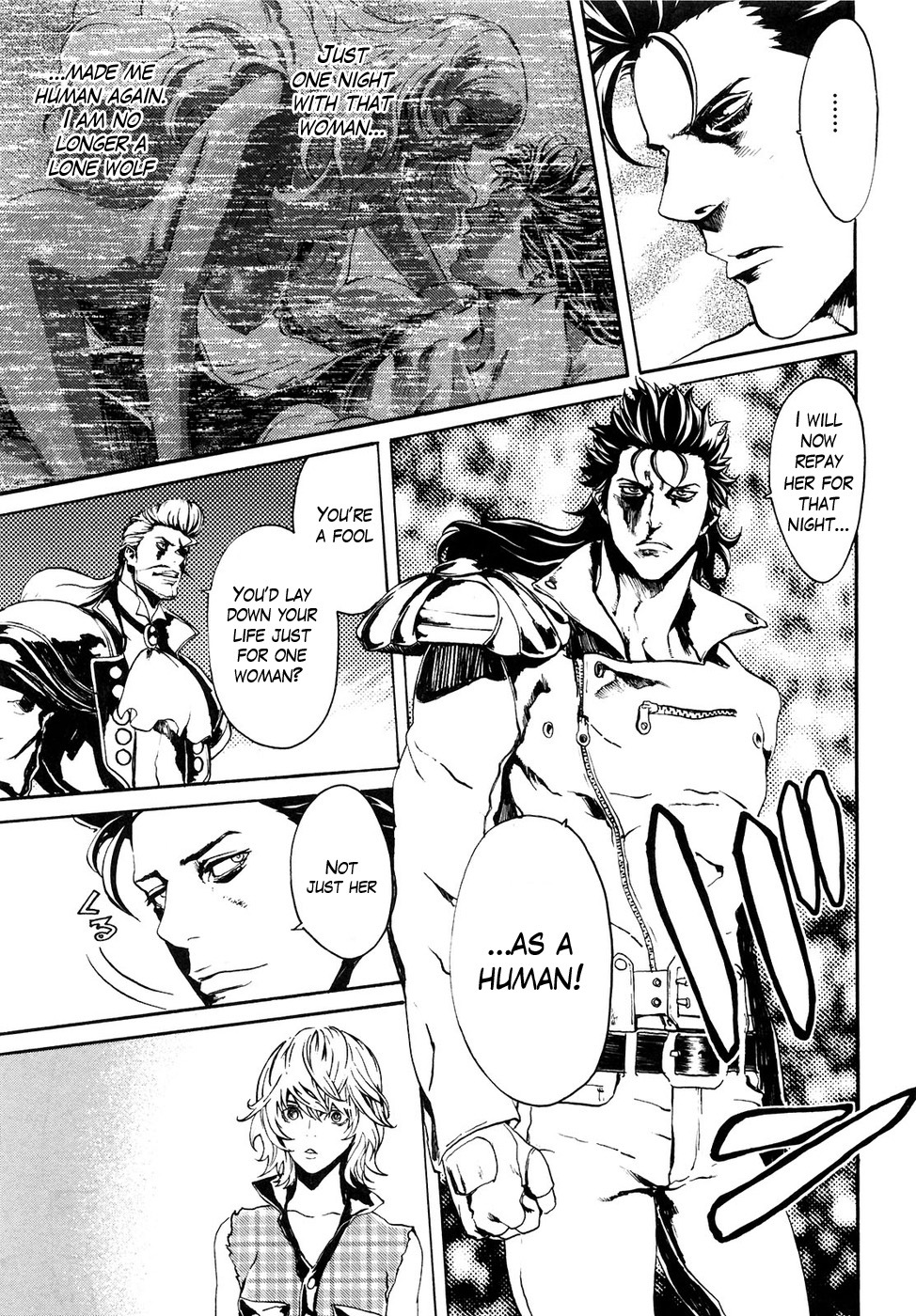 Soukoku no Garou - Hokuto no Ken Rei Gaiden Chapter 22 page 7 - Chapter 22: Caught in the Net of Lawlessness