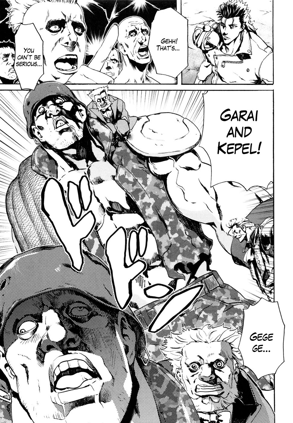 Soukoku no Garou - Hokuto no Ken Rei Gaiden Chapter 22 page 9 - Chapter 22: Caught in the Net of Lawlessness
