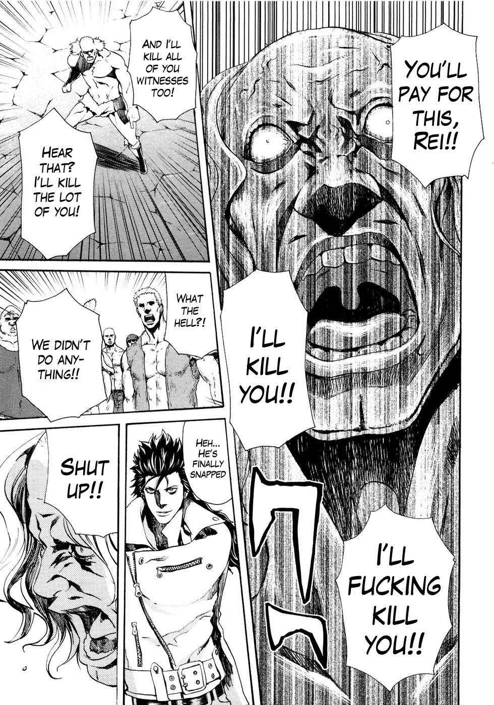 Soukoku no Garou - Hokuto no Ken Rei Gaiden Chapter 24 page 13 - Chapter 24: The Man of Alkaid
