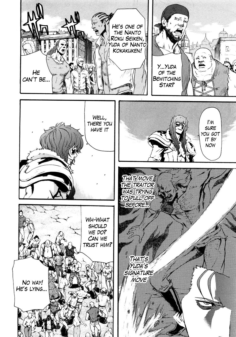 Soukoku no Garou - Hokuto no Ken Rei Gaiden Chapter 25 page 11 - Chapter 25: Disorder