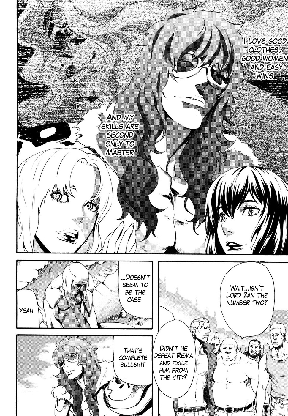 Soukoku no Garou - Hokuto no Ken Rei Gaiden Chapter 25 page 4 - Chapter 25: Disorder