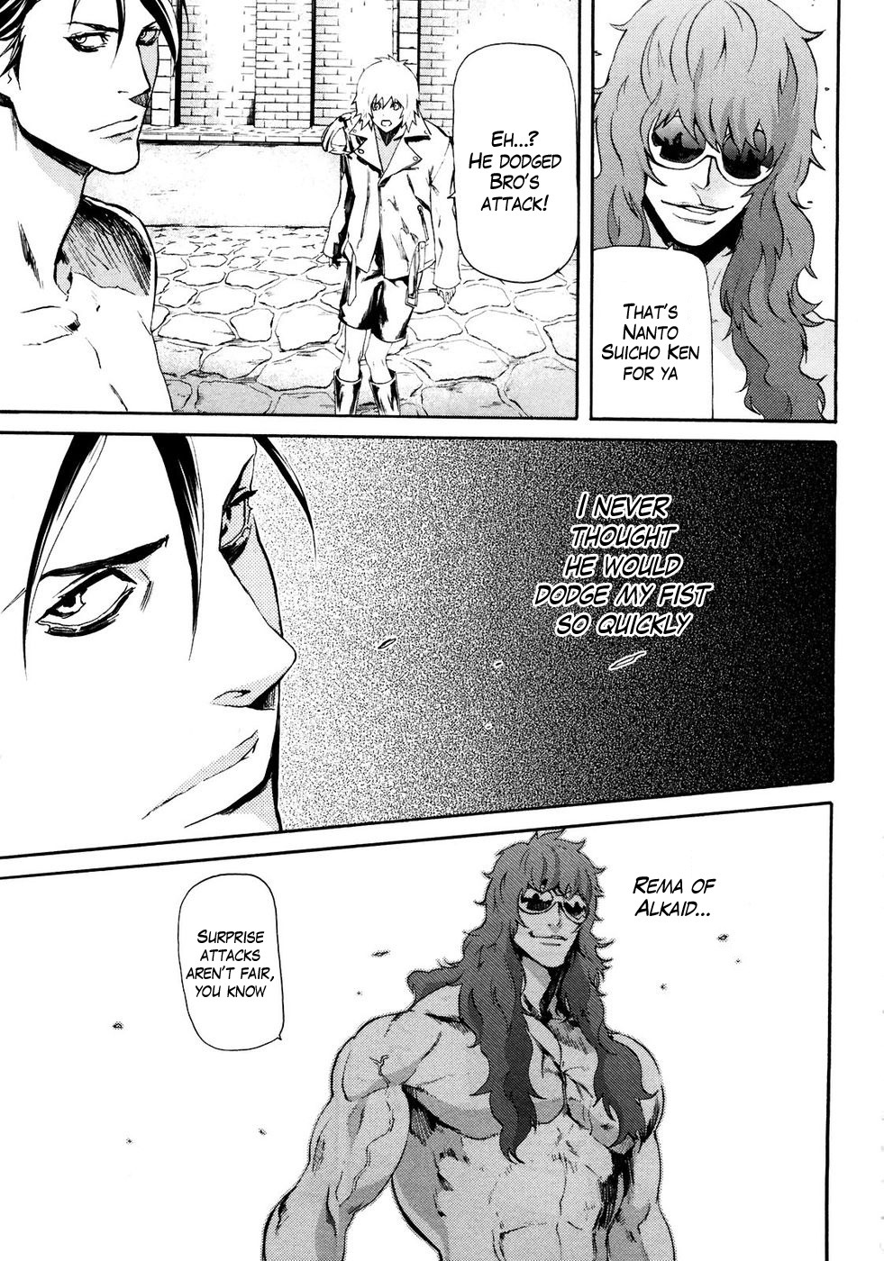 Soukoku no Garou - Hokuto no Ken Rei Gaiden Chapter 26 page 12 - Chapter 26: A Lawless Fist