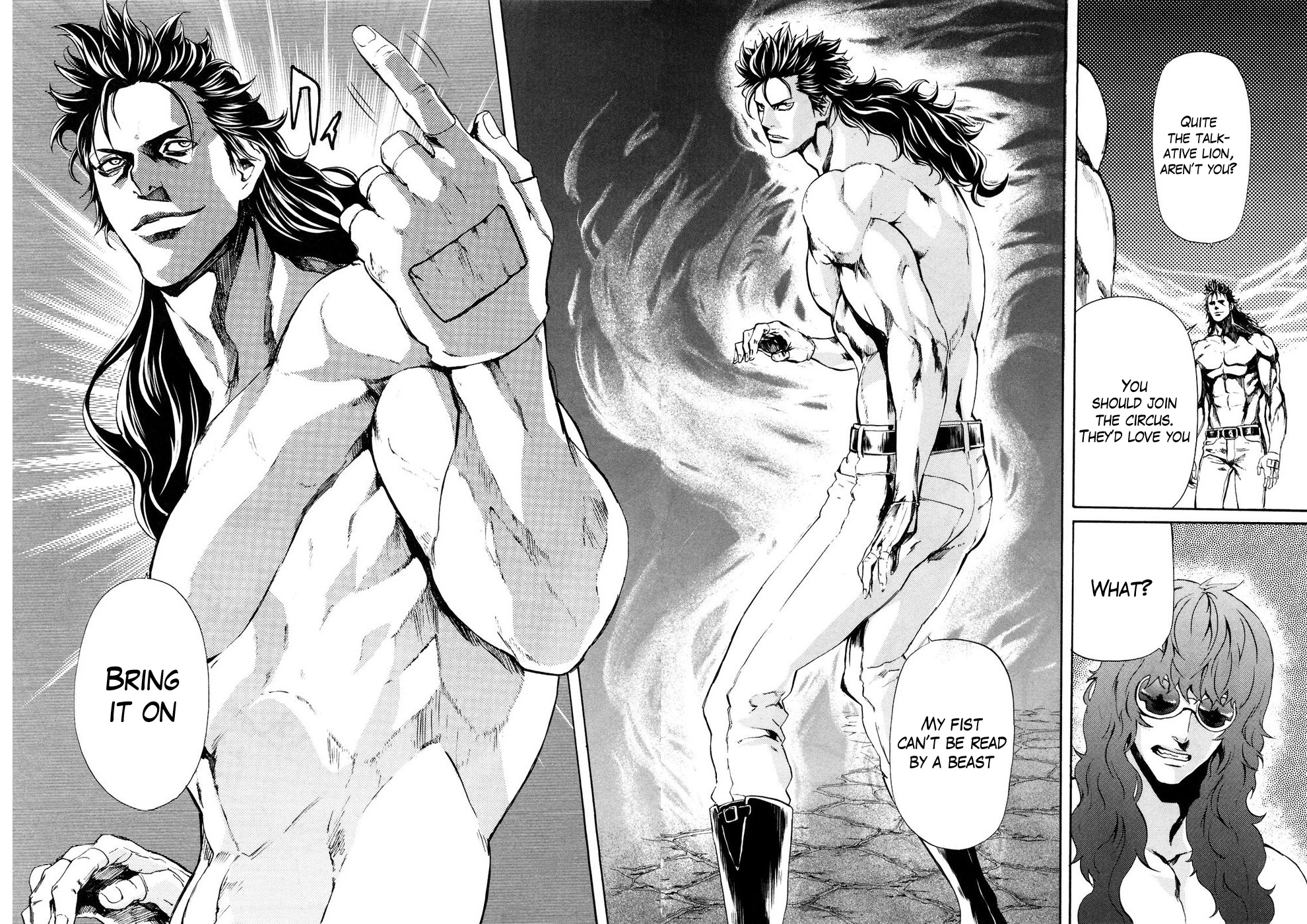 Soukoku no Garou - Hokuto no Ken Rei Gaiden Chapter 27 page 8 - Chapter 27: A True Successor