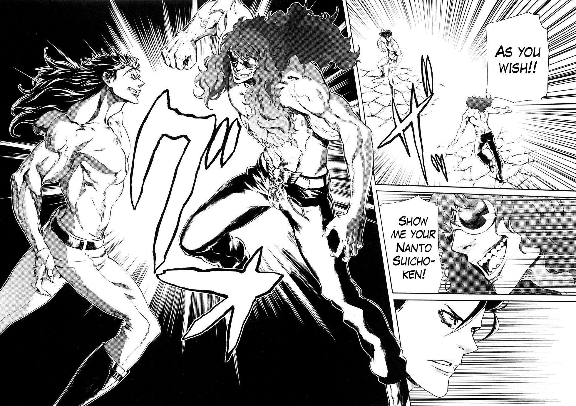 Soukoku no Garou - Hokuto no Ken Rei Gaiden Chapter 27 page 9 - Chapter 27: A True Successor