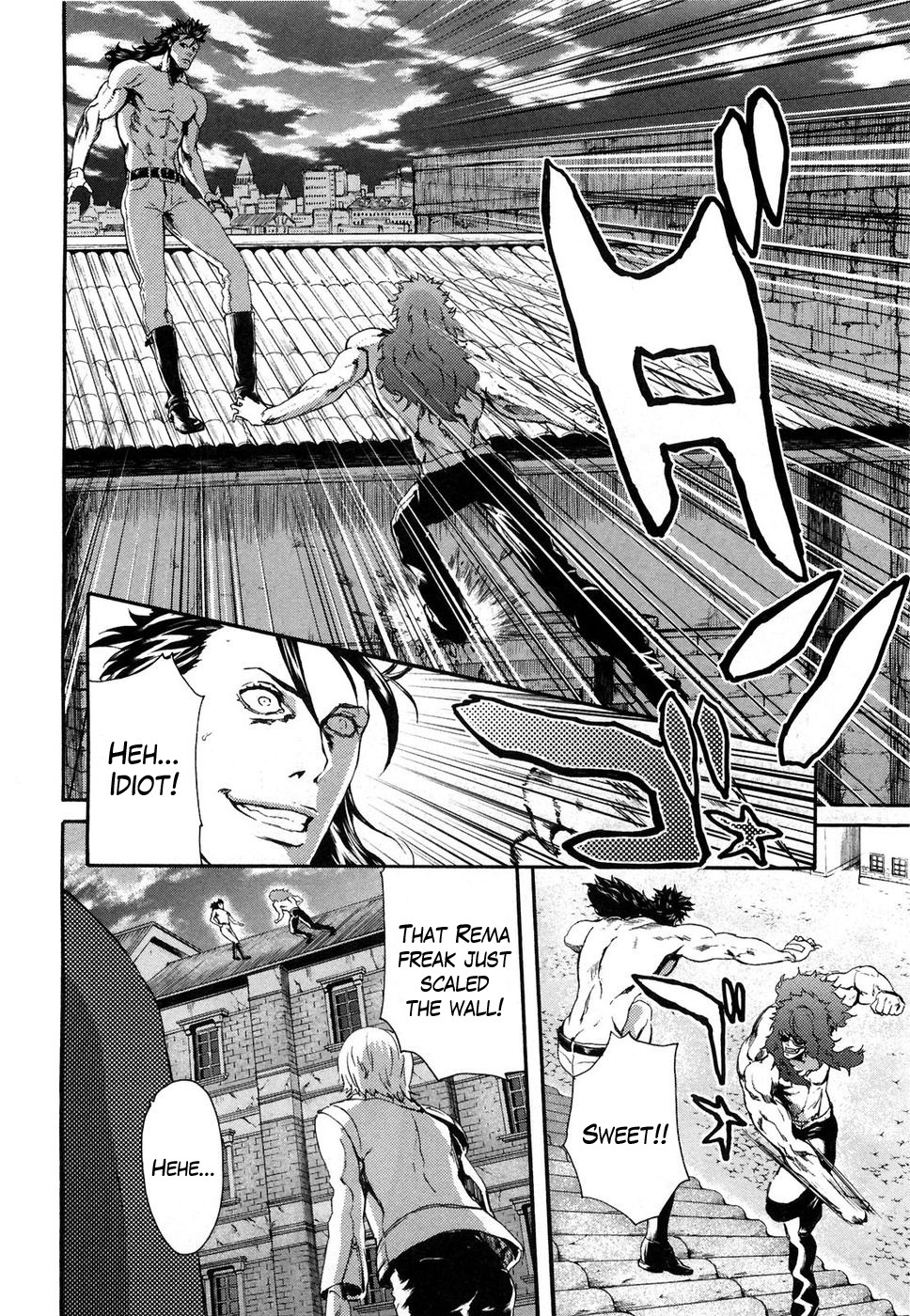 Soukoku no Garou - Hokuto no Ken Rei Gaiden Chapter 28 page 10 - Chapter 28: Advent of the Beast