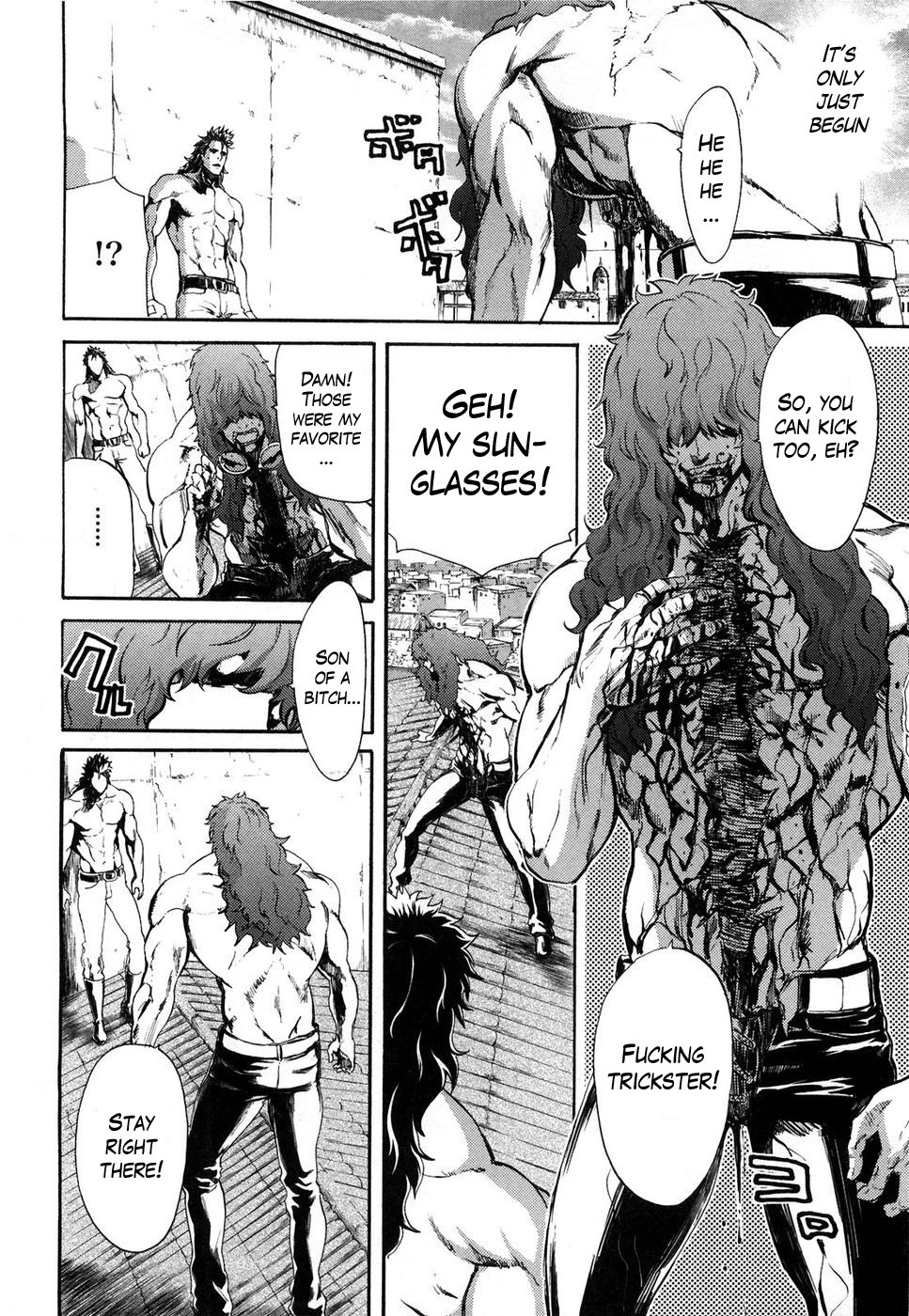 Soukoku no Garou - Hokuto no Ken Rei Gaiden Chapter 28 page 13 - Chapter 28: Advent of the Beast