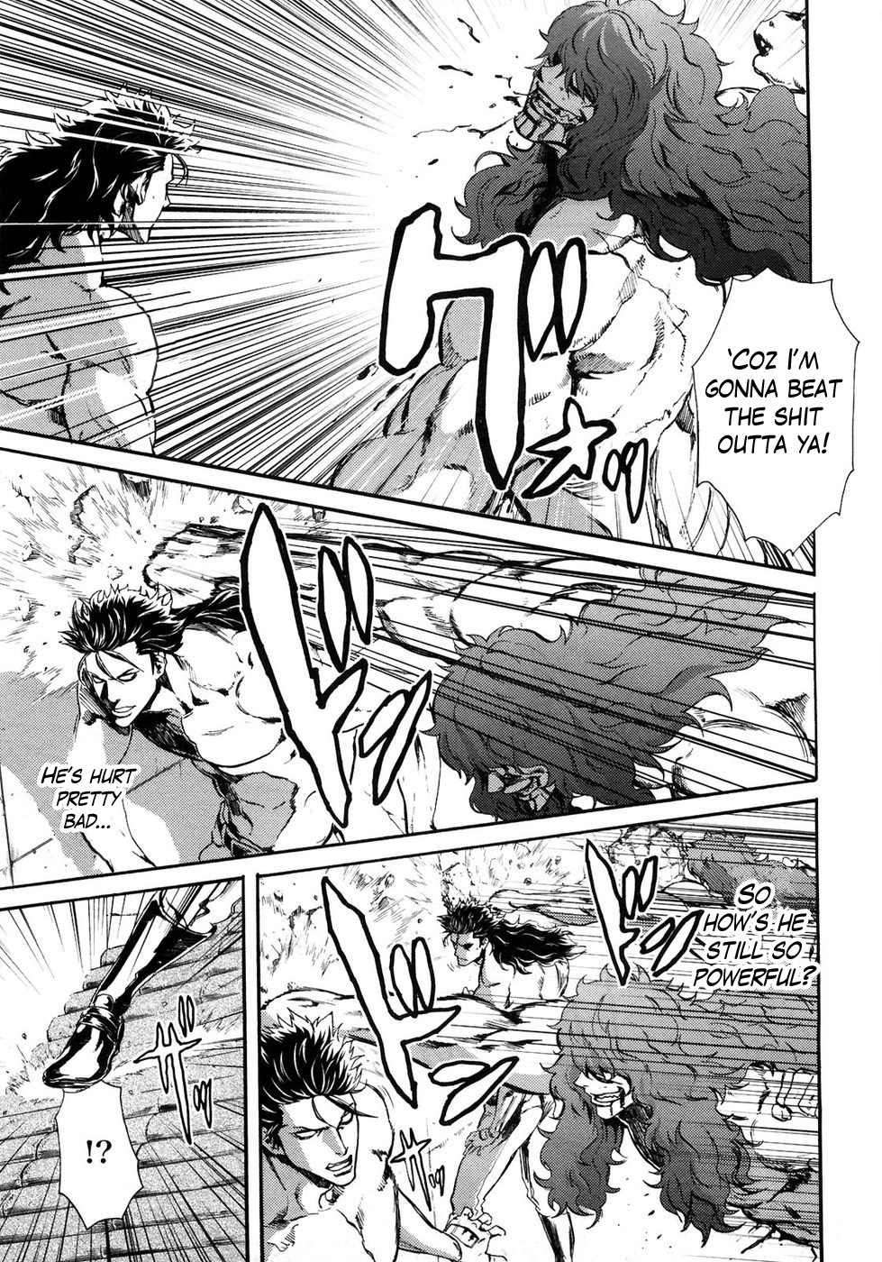 Soukoku no Garou - Hokuto no Ken Rei Gaiden Chapter 28 page 14 - Chapter 28: Advent of the Beast