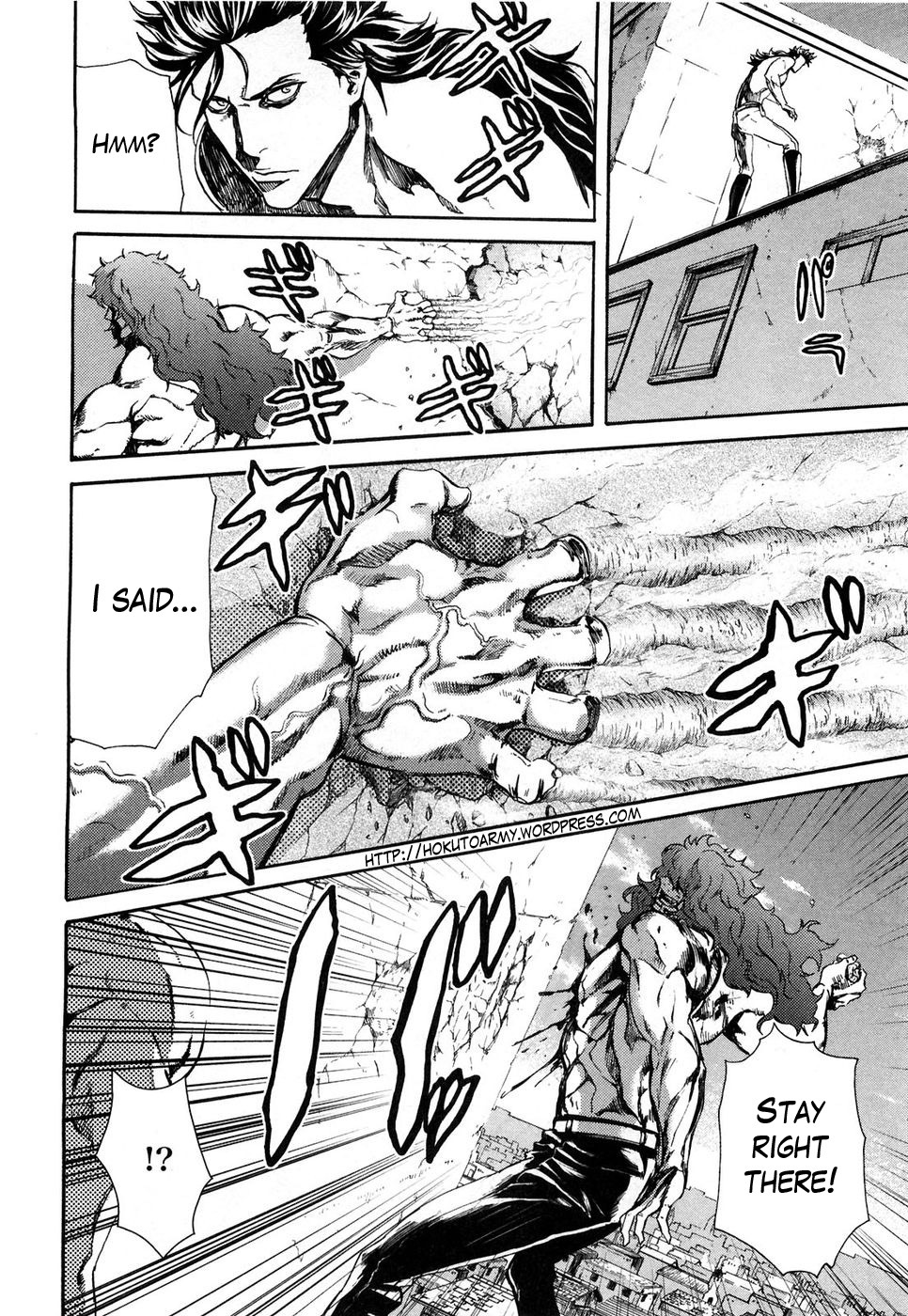 Soukoku no Garou - Hokuto no Ken Rei Gaiden Chapter 28 page 15 - Chapter 28: Advent of the Beast