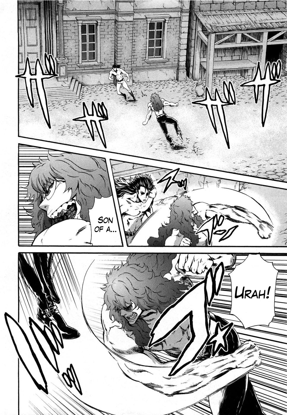 Soukoku no Garou - Hokuto no Ken Rei Gaiden Chapter 28 page 8 - Chapter 28: Advent of the Beast