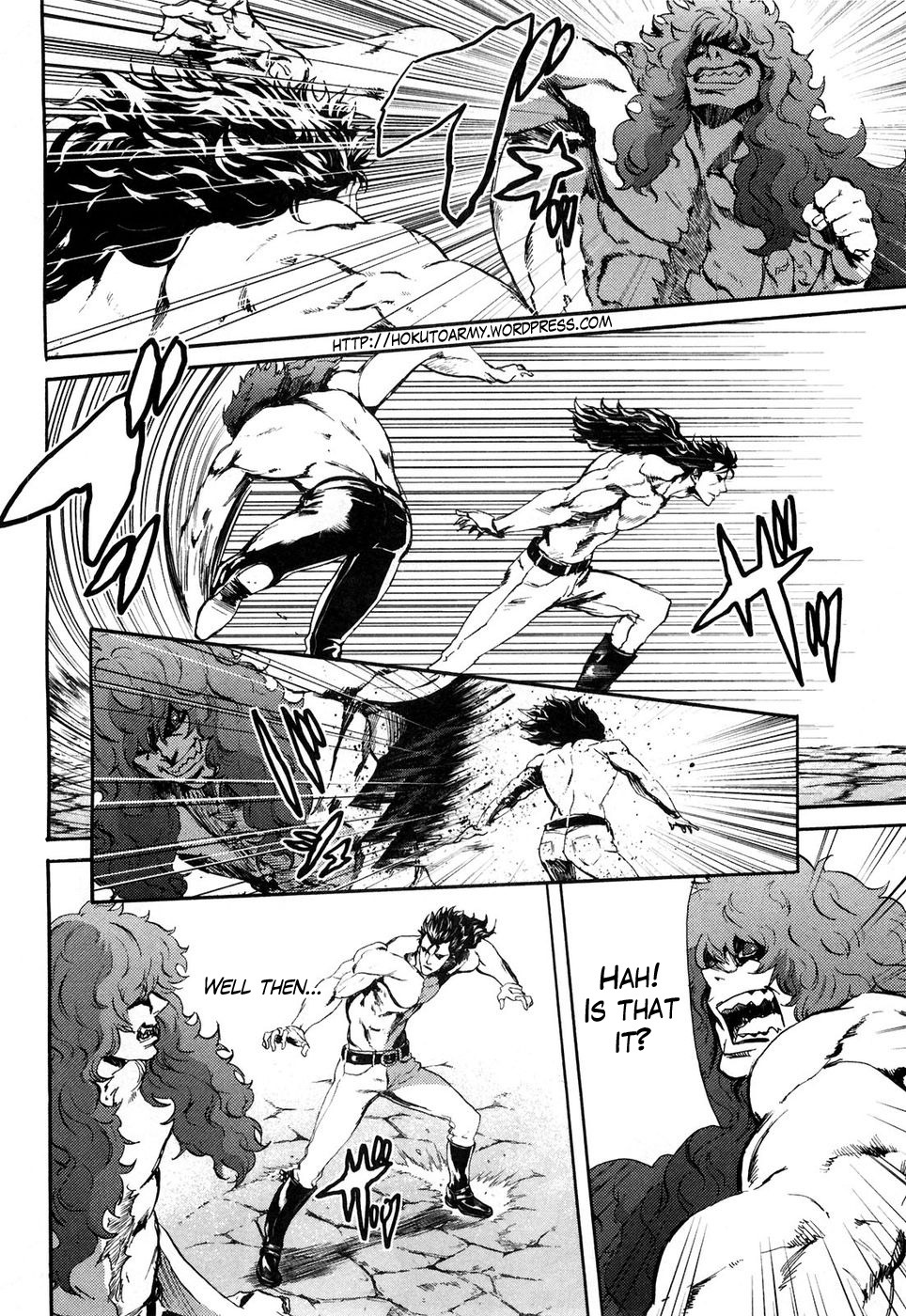 Soukoku no Garou - Hokuto no Ken Rei Gaiden Chapter 29 page 7 - Chapter 29: The Legacy of Defeat