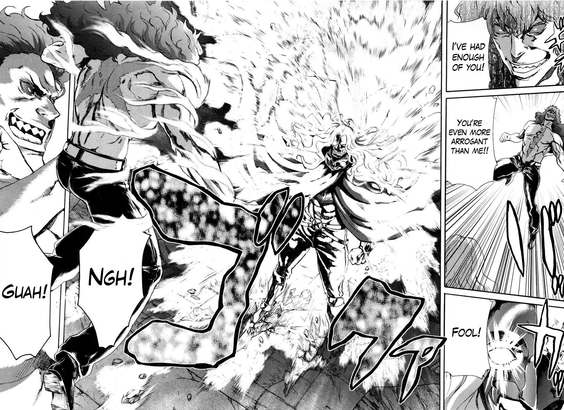 Soukoku no Garou - Hokuto no Ken Rei Gaiden Chapter 30 page 11 - Chapter 30: In the Palm of His Hand