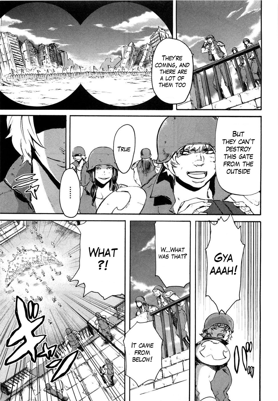 Soukoku no Garou - Hokuto no Ken Rei Gaiden Chapter 31 page 7 - Chapter 31: A Wall in His Way