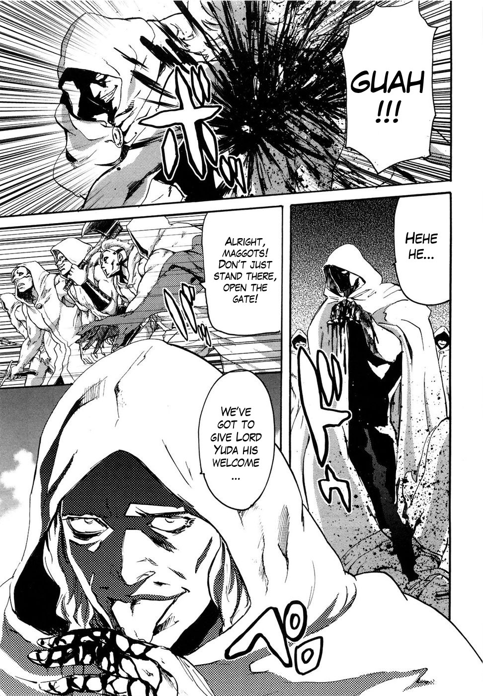 Soukoku no Garou - Hokuto no Ken Rei Gaiden Chapter 31 page 9 - Chapter 31: A Wall in His Way