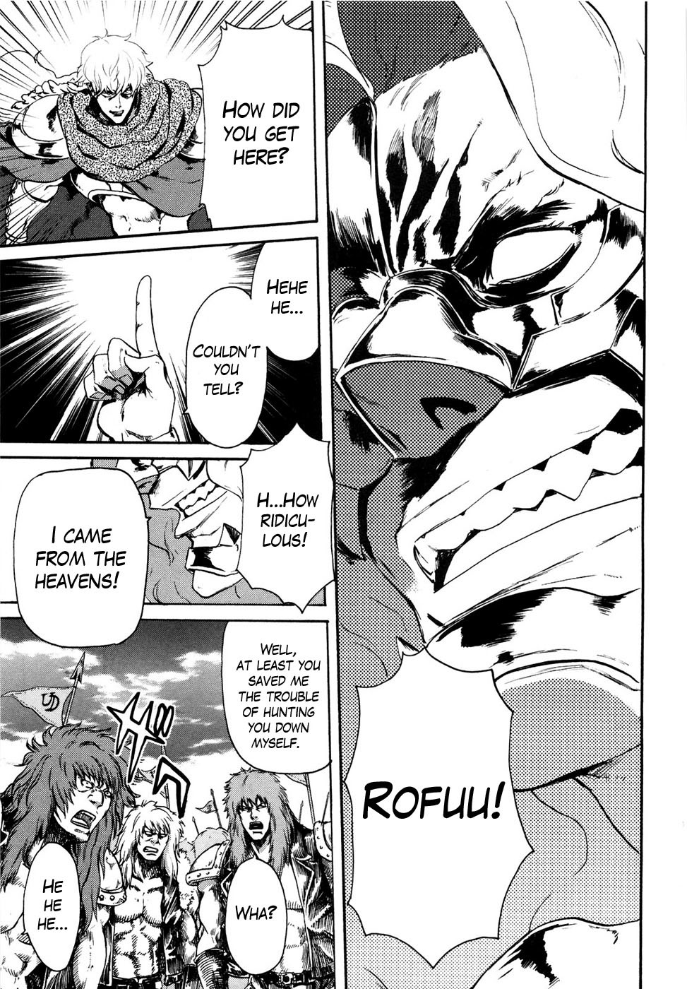 Soukoku no Garou - Hokuto no Ken Rei Gaiden Chapter 32 page 10 - Chapter 32: Direction of Opposition