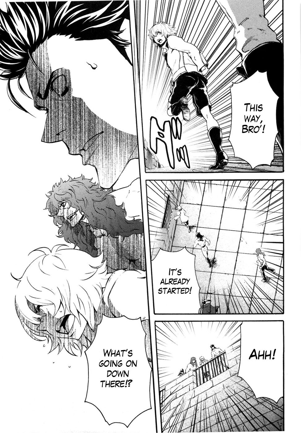 Soukoku no Garou - Hokuto no Ken Rei Gaiden Chapter 32 page 13 - Chapter 32: Direction of Opposition