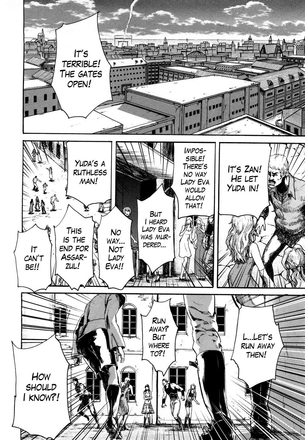 Soukoku no Garou - Hokuto no Ken Rei Gaiden Chapter 32 page 3 - Chapter 32: Direction of Opposition