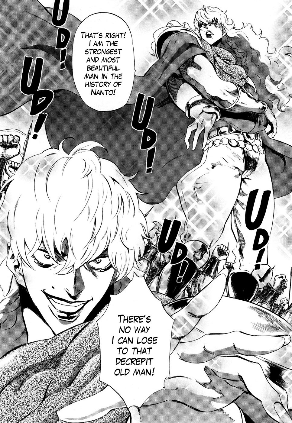 Soukoku no Garou - Hokuto no Ken Rei Gaiden Chapter 32 page 7 - Chapter 32: Direction of Opposition