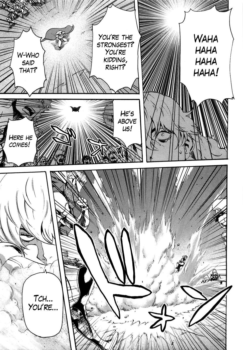 Soukoku no Garou - Hokuto no Ken Rei Gaiden Chapter 32 page 8 - Chapter 32: Direction of Opposition